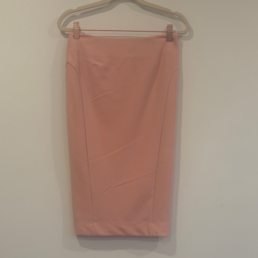 Light Pink Pencil Skirt